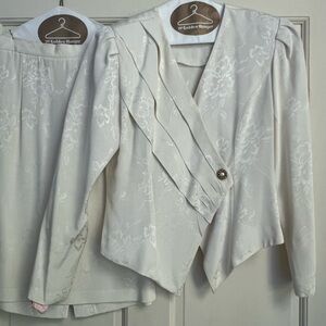 Vintage Michael B Ltd Petites Skirt and Jacket